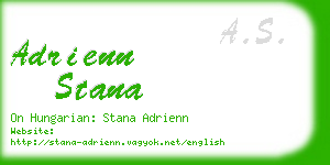 adrienn stana business card